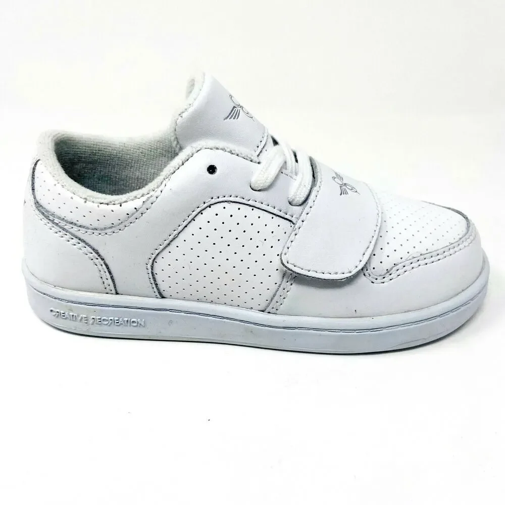 Creative Recreation Cesario Lo White Toddler Casual Sneakers